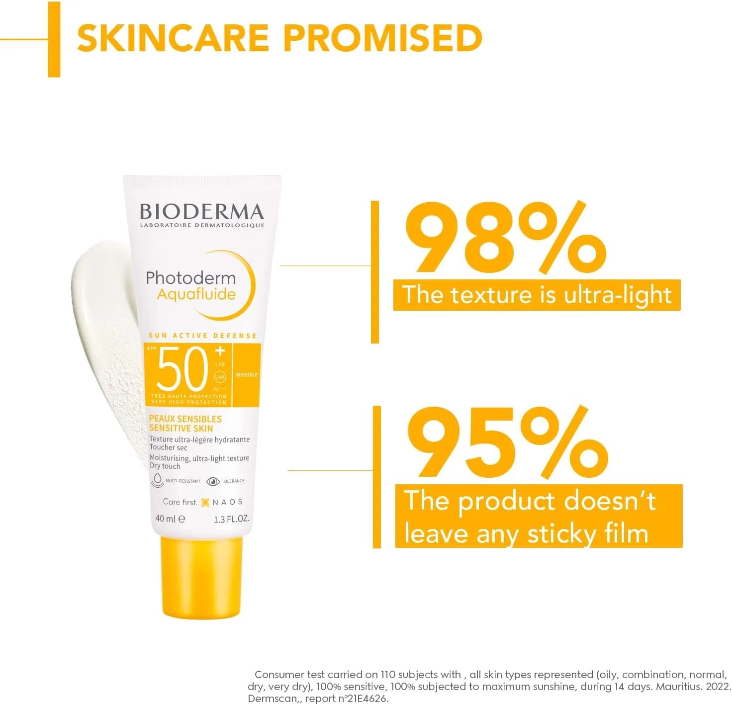 ضد آفتاب فتودرم آکوافلوئید بایودرما +SPF50 — تصویر ۸