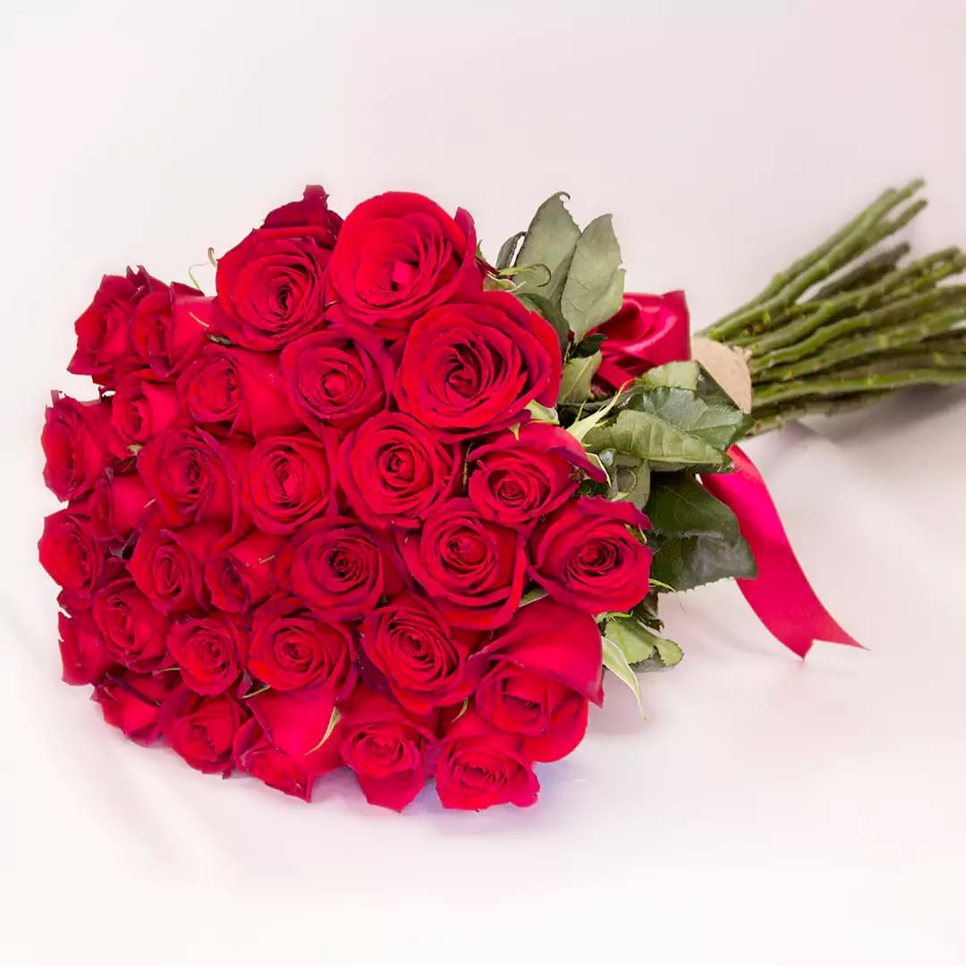 دسته گل رز 31 شاخه کد 21950|باختر — تصویر ۳