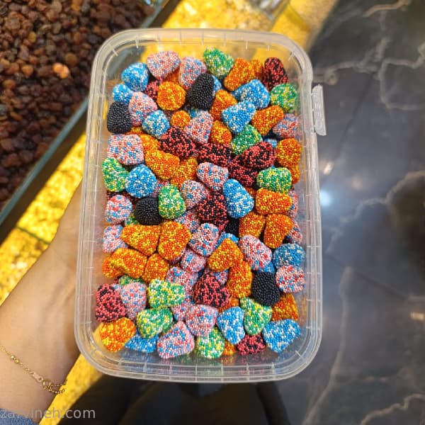 پاستیل تمشک لیسکا – مخلوط — تصویر ۲