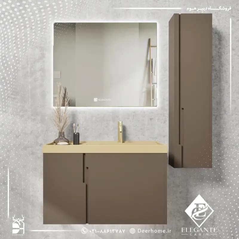 روشویی کابینتی الگانته مدل E200 — تصویر ۳