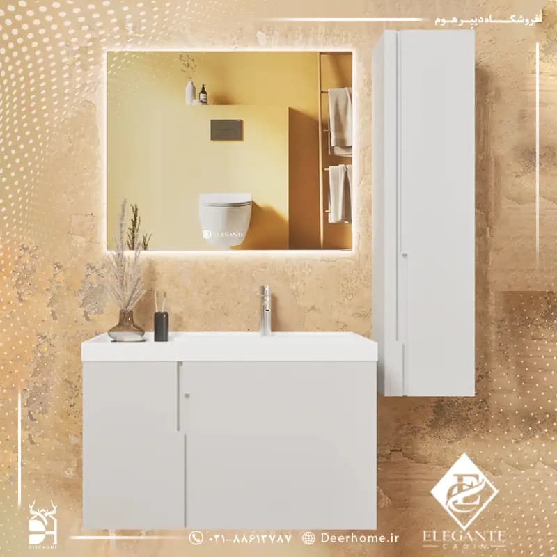 روشویی کابینتی الگانته مدل E199 — تصویر ۵