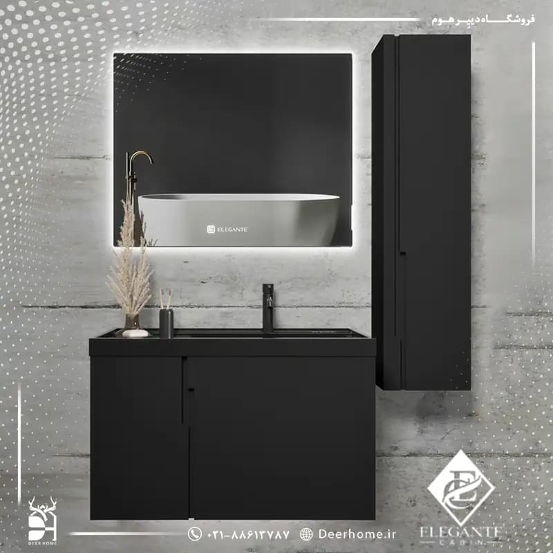 روشویی کابینتی الگانته مدل E198 — تصویر ۲