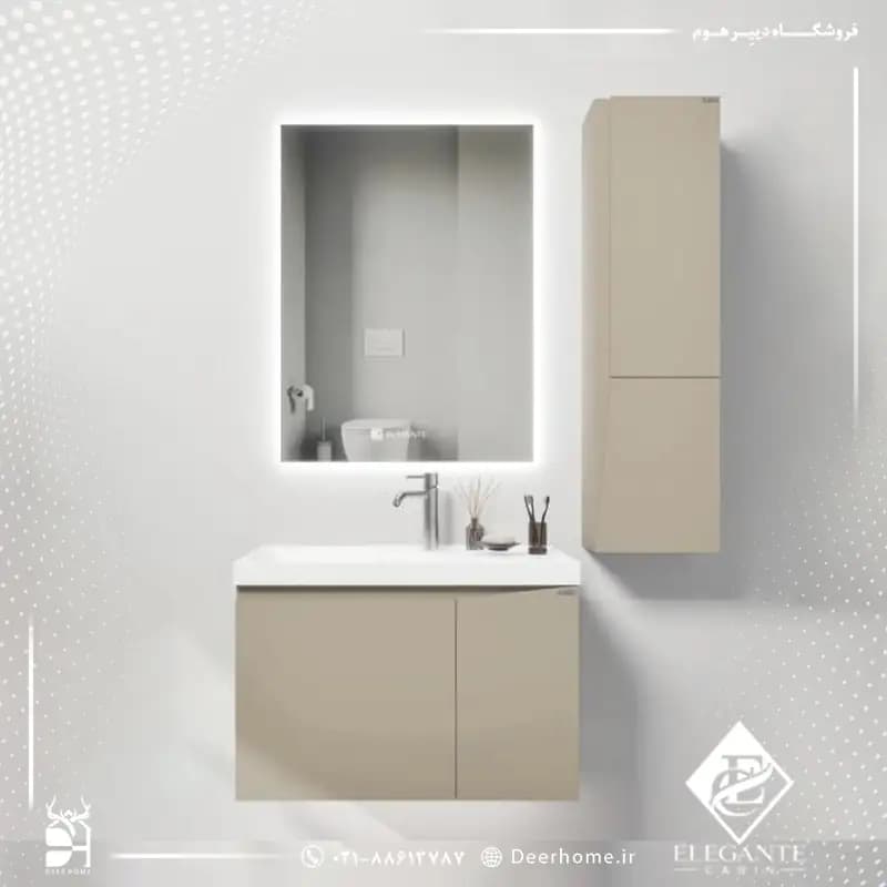 روشویی کابینتی الگانته مدل E194 — تصویر ۴