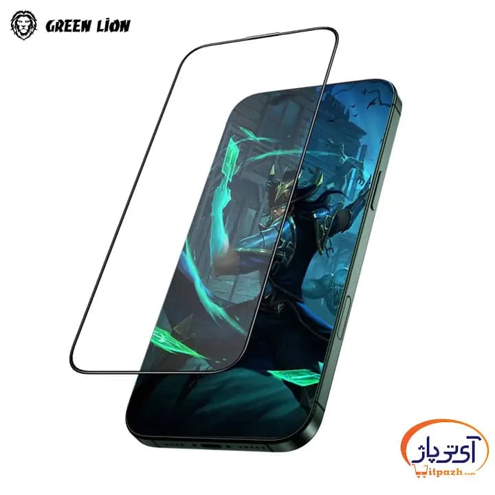 گلس گرین لاین 9H Steve Matte AR Glass گوشی iphone 16 Pro — تصویر ۸