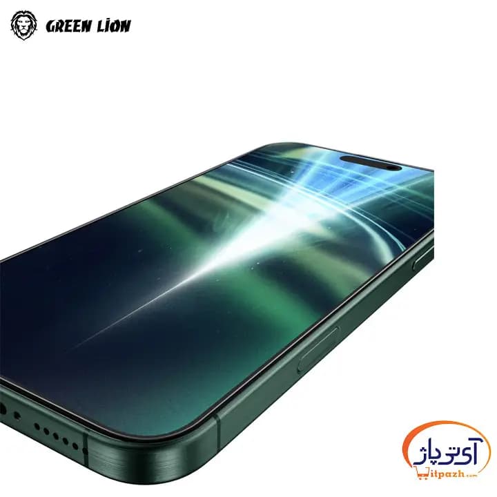 گلس گرین لاین 9H Steve Matte AR Glass گوشی iphone 16 Pro — تصویر ۱۰