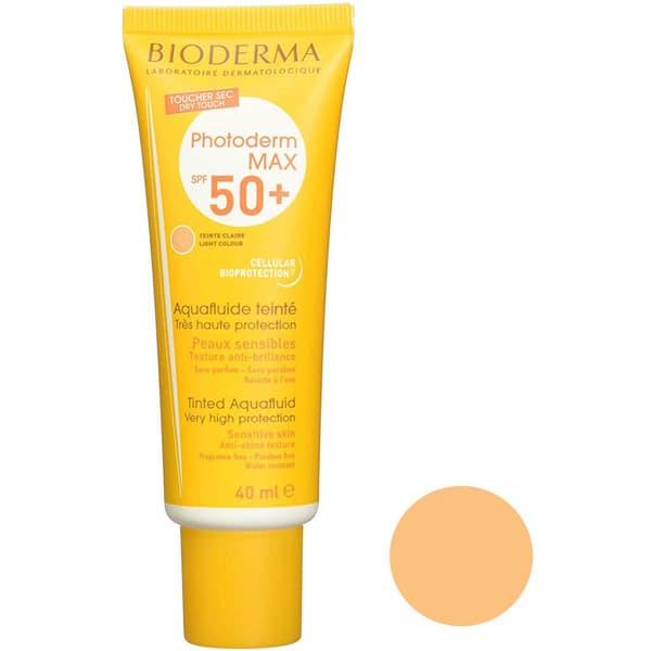 ضد آفتاب رنگی SPF50 بایودرما رنگ لایت