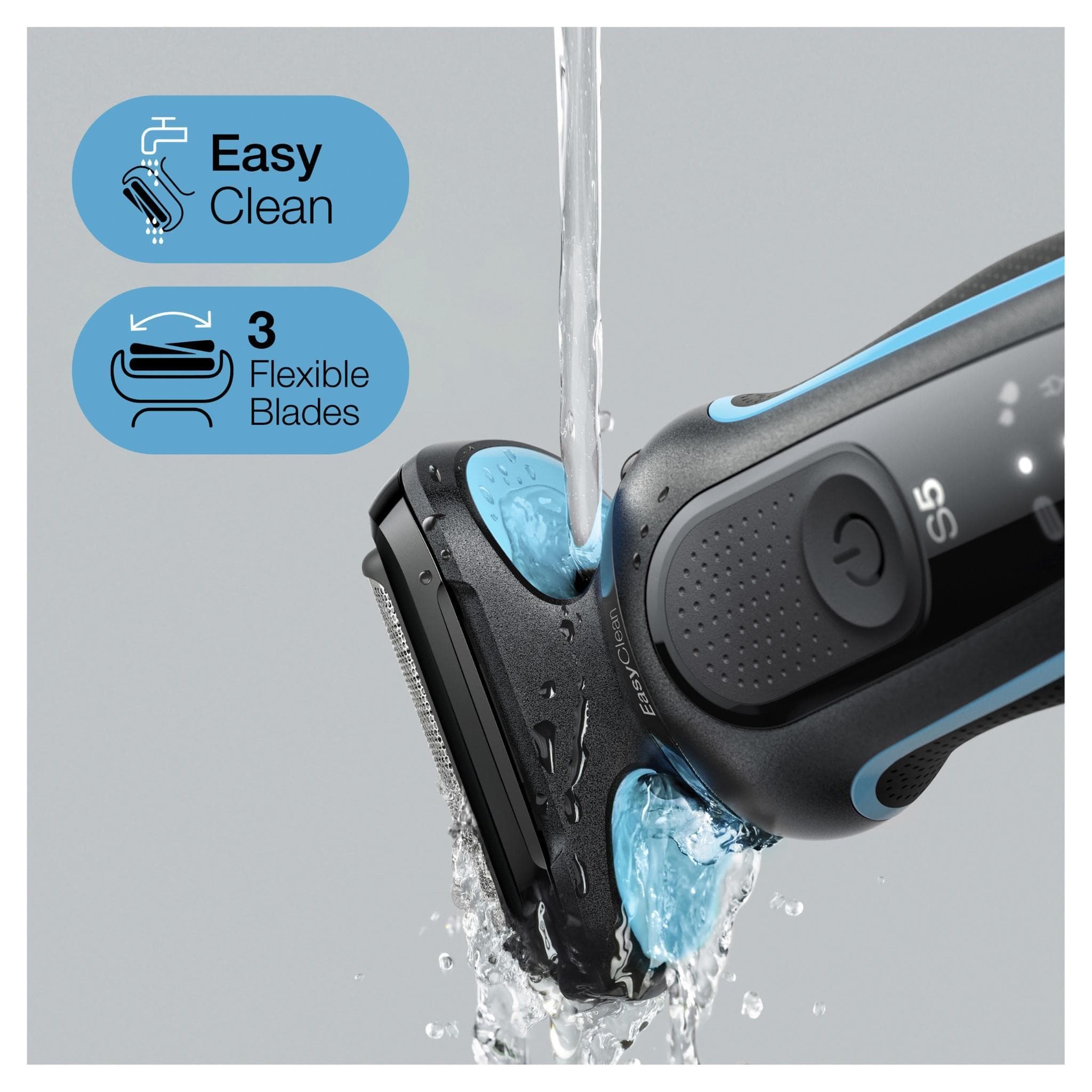 ریش تراش براون سری ۵ مدل 51M1000s | Braun Series 5 51-M1000s Electric Shaver — تصویر ۵