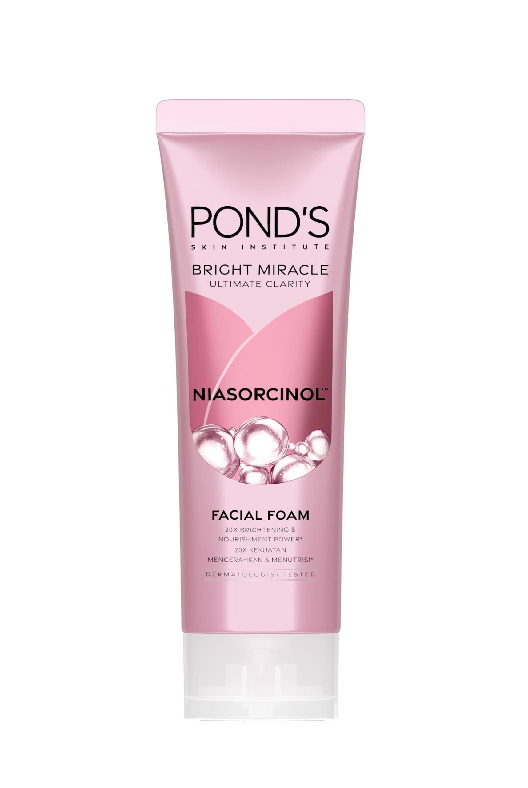 فوم شوینده و روشن کننده صورت پوندز نیاسورسینول Ponds Niasorcinol وزن 100 گرم — تصویر ۲