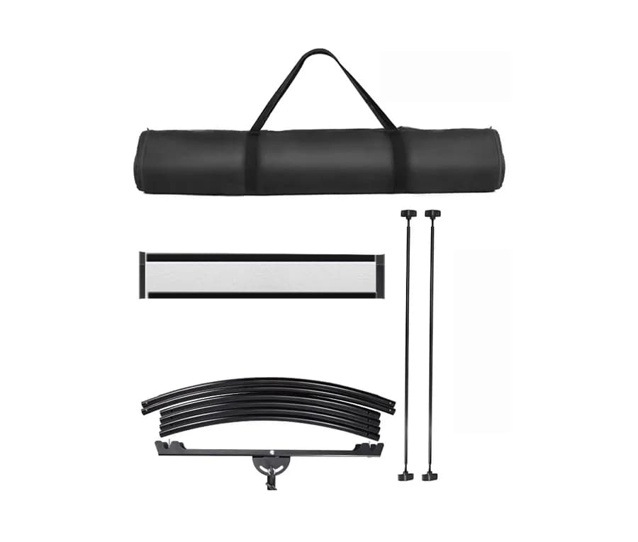 رفلکتور عکاسی خمیده 4 کاره OVOO سایز 60×180 سانتی متر U-Shape Curved Light Reflector — تصویر ۱۲