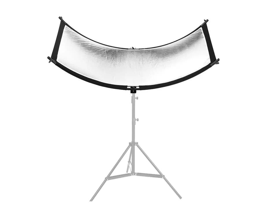 رفلکتور عکاسی خمیده 4 کاره OVOO سایز 60×180 سانتی متر U-Shape Curved Light Reflector — تصویر ۶