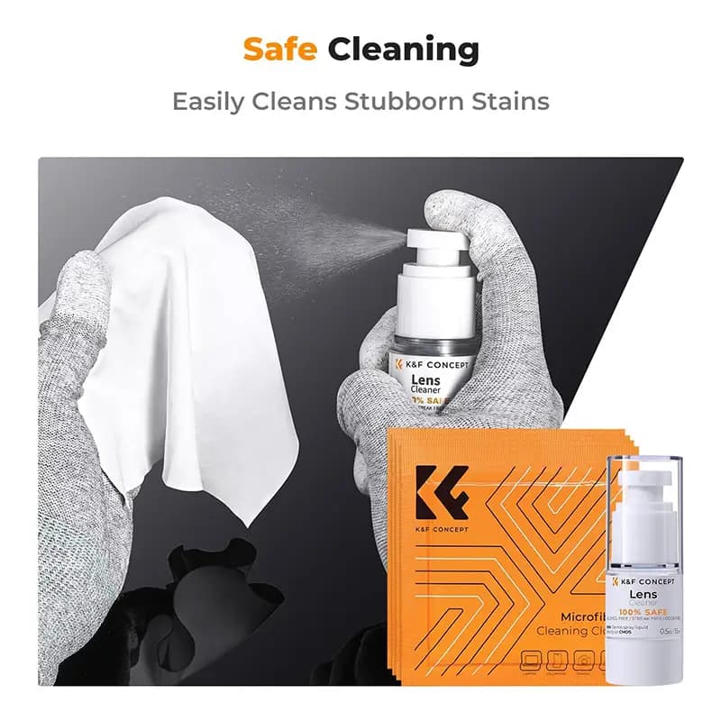 کیت تمیز کننده دوربین و لنز کی اند اف K&F CONCEPT 10-in-1 Professional Camera Cleaning Kit (SKU.2147) — تصویر ۵