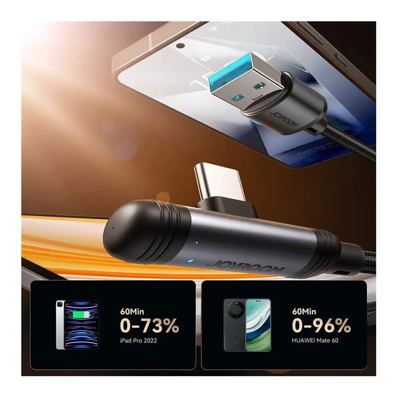 کابل شارژر سریع USB-A به USB-C جویروم مدل S-A56 — تصویر ۱۱
