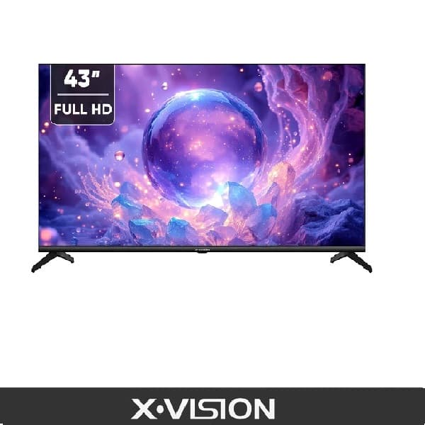تلویزیون FHD هوشمند ایکس ویژن مدل XH605 سایز ۴۳ اینچ — تصویر ۲