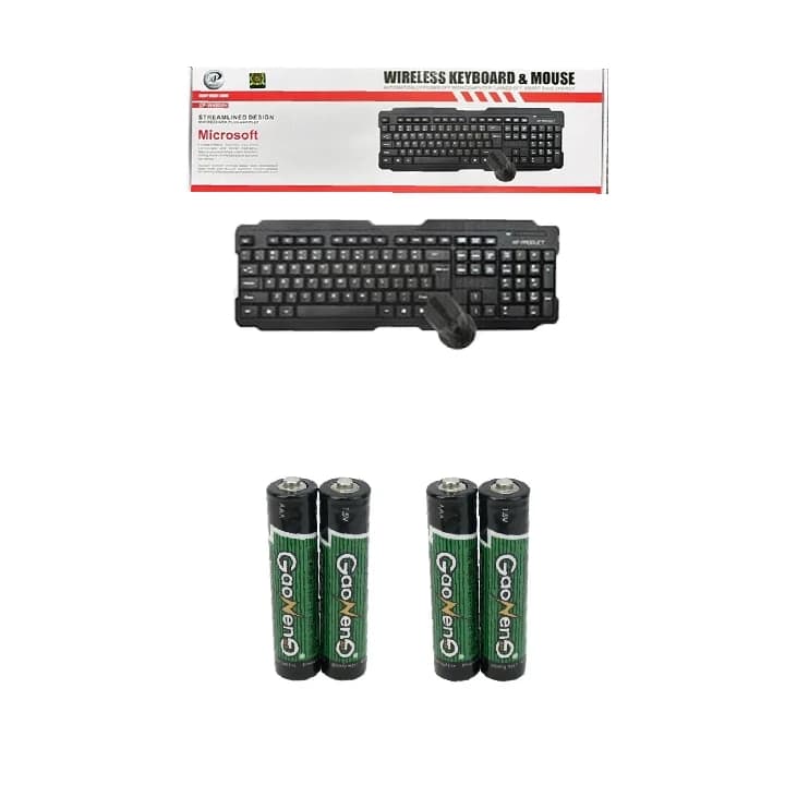 ست ماوس و کیبورد ایکس پی پروداکت مدل W4800K بی سیم — تصویر ۹
