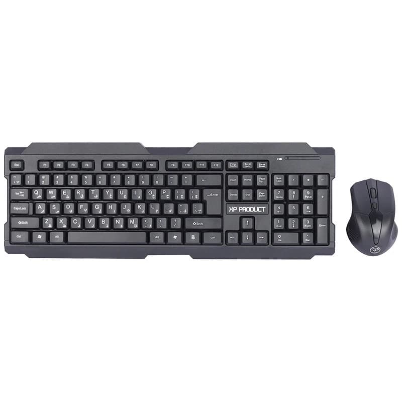 ست ماوس و کیبورد ایکس پی پروداکت مدل W4800K بی سیم — تصویر ۷
