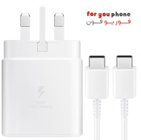 شارژر سامسونگ 45 وات سه پین با کابل — تصویر ۸