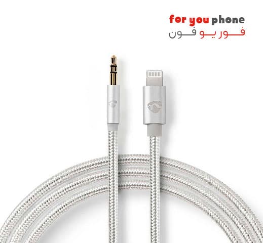 کابل تبدیل لایتنینگ به AUX (جک ۳.۵ میلی‌متری) — تصویر ۴