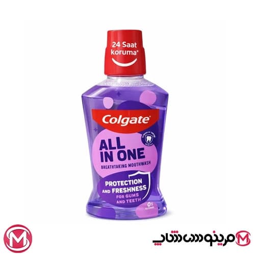 دهانشویه کلگیت مدل All In One حجم 500 میل — تصویر ۴