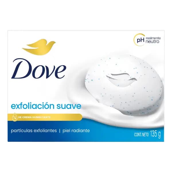 صابون داو مدل Gentle Exfoliating وزن 135 گرم — تصویر ۲
