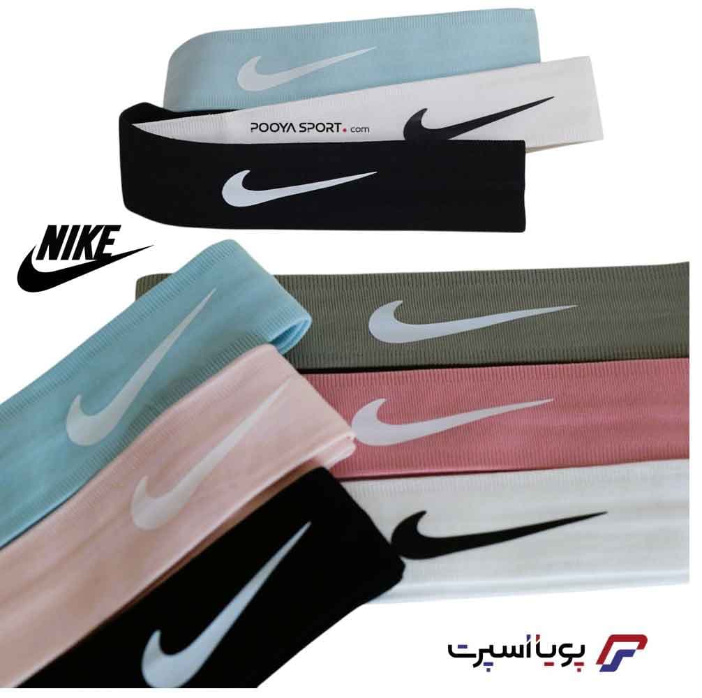 تل مو ورزشی کشی نایک NIKE پهن ترمز دار دو لایه اعلا — تصویر ۷