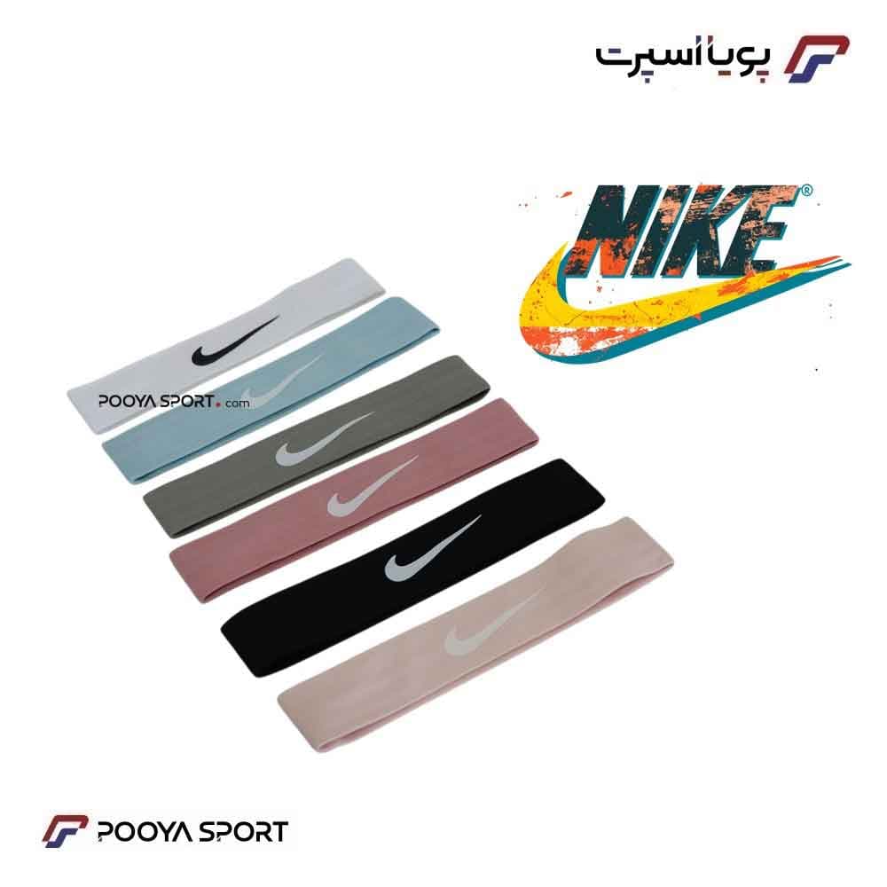 تل مو ورزشی کشی نایک NIKE پهن ترمز دار دو لایه اعلا — تصویر ۴