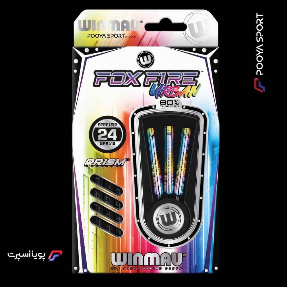 تیر دارت سوزنی حرفه ای تنگستن فاکس فایر winmau Foxfire Urban 24 gr اصل — تصویر ۹