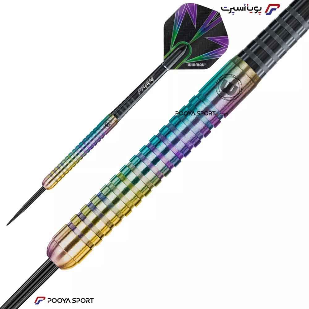 تیر دارت سوزنی حرفه ای تنگستن فاکس فایر winmau Foxfire Urban 24 gr اصل — تصویر ۳