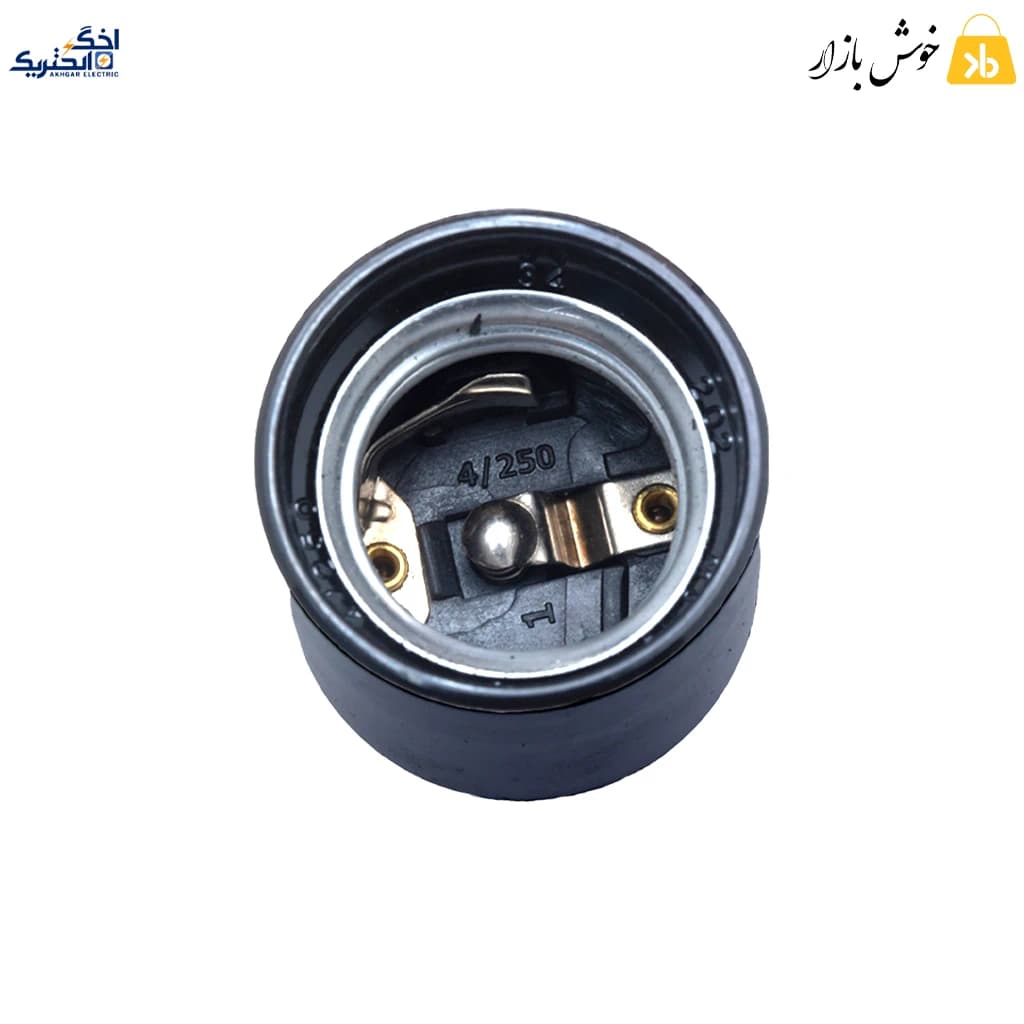 سرپیچ آویز سه‌تکه اخگر الکتریک مدل بدون راکورد پایه E27 — تصویر ۲