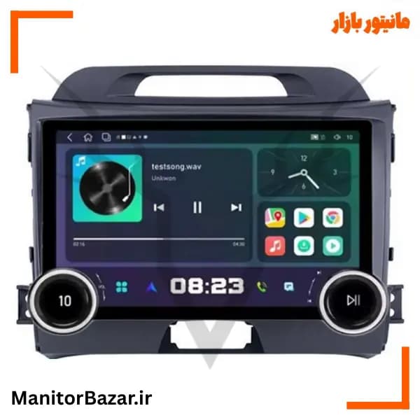 مانیتور ولوم دار دایموند مناسب کیا اسپورتیج 2011 تا 2015 — تصویر ۵