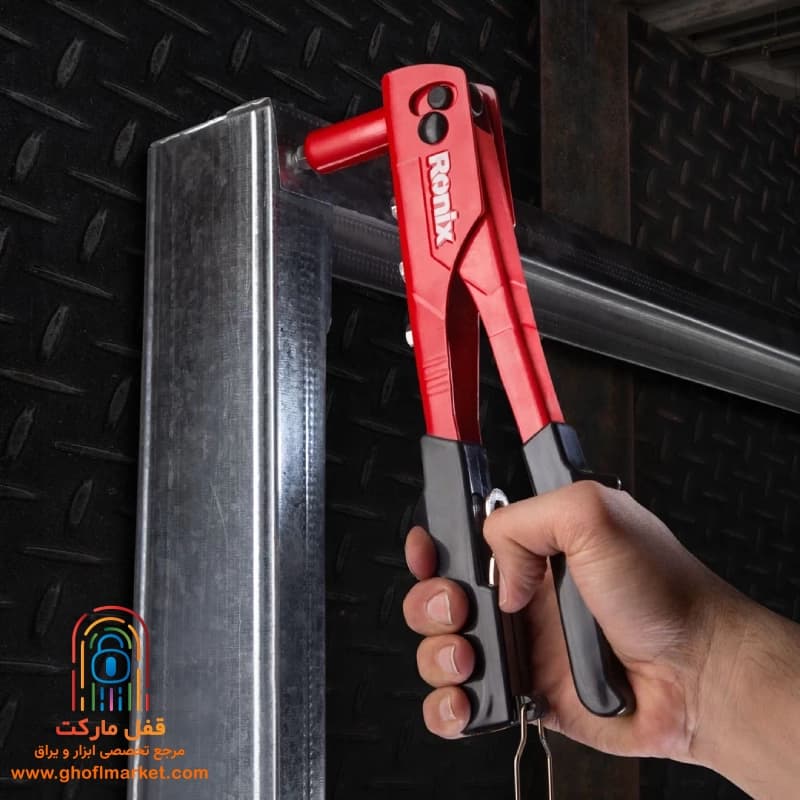 انبر پرچ اکو رونیکس مدل RH-1607 — تصویر ۸