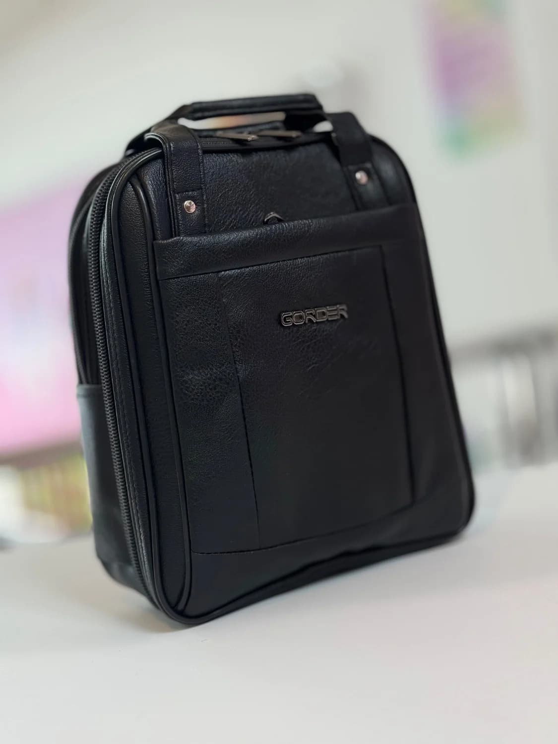 کیف دستی اداری چرم مصنوعی 144 GORDER — تصویر ۸