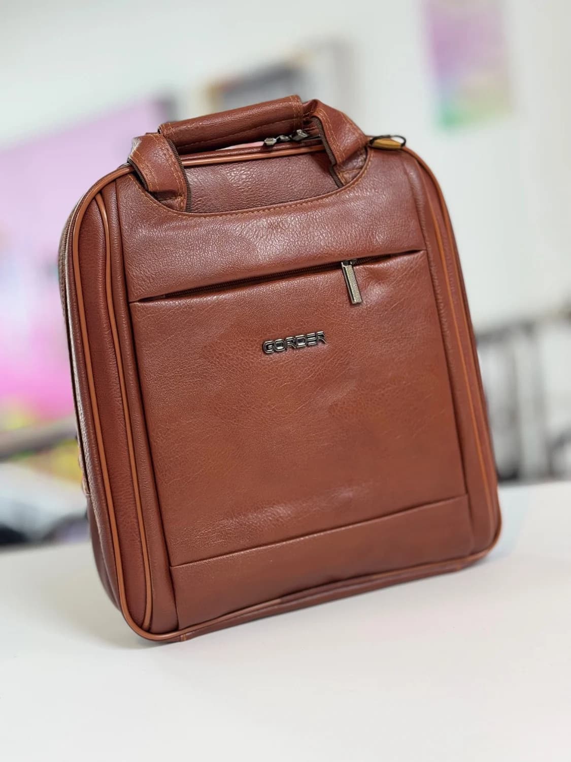کیف دستی اداری چرم مصنوعی 361 — تصویر ۷