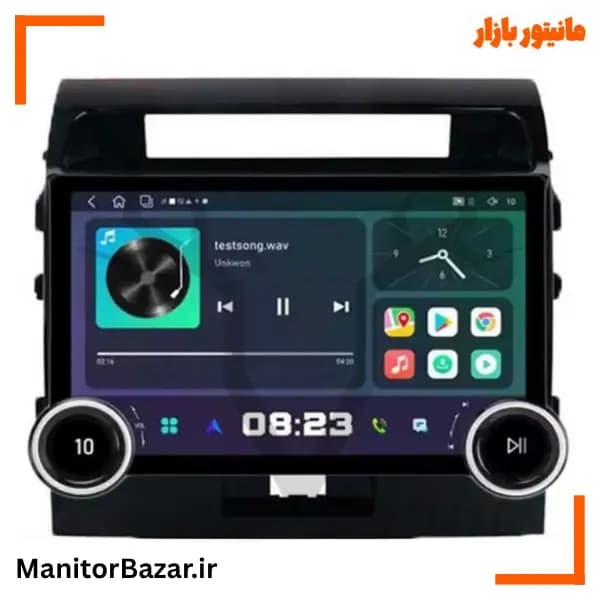 مانیتور ولوم دار دایموند مناسب تویوتا لندکروز 2008 تا 2015 — تصویر ۵