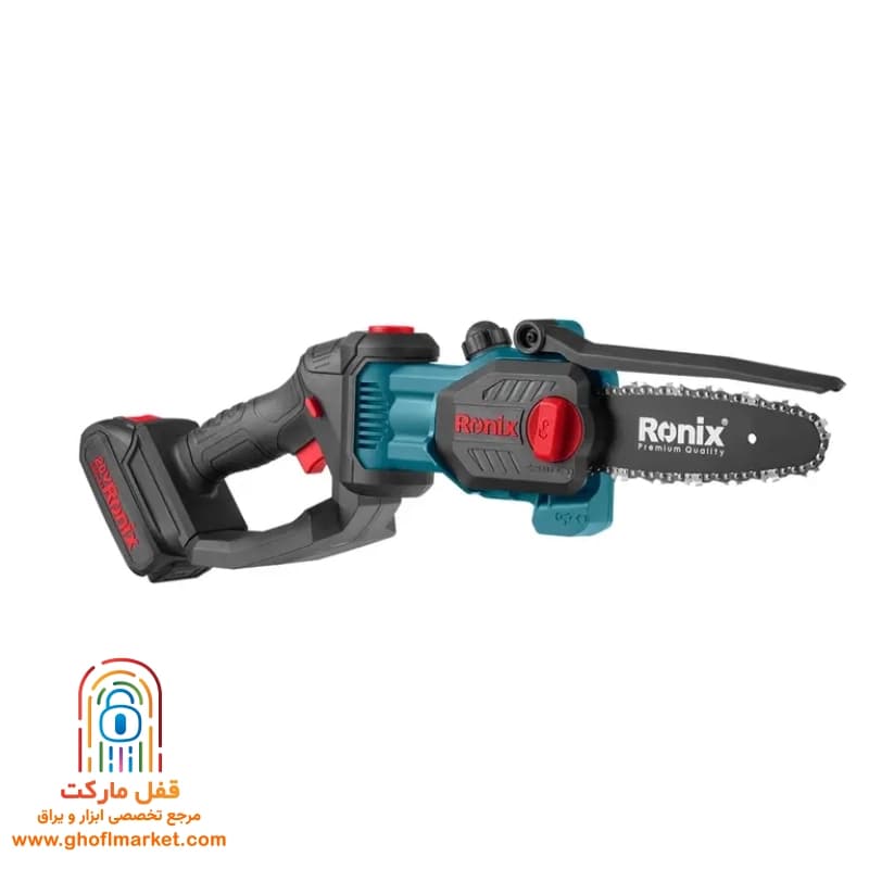 اره زنجیری شارژی 20 ولت رونیکس مدل 8600
