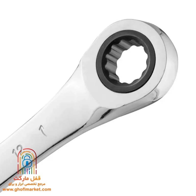 آچار یک سر جغجغه یک سر تخت سایز 12 رونیکس مدل RH-2162 — تصویر ۳