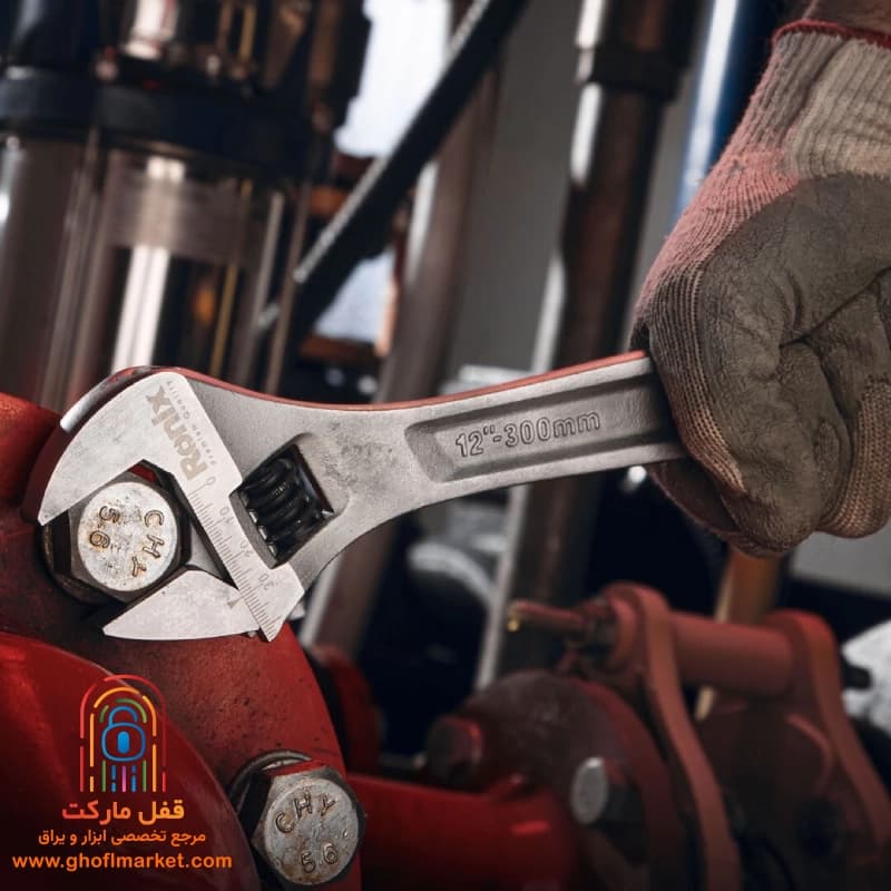 آچار فرانسه 6 اینچ رونیکس مدل RH-2440 — تصویر ۳