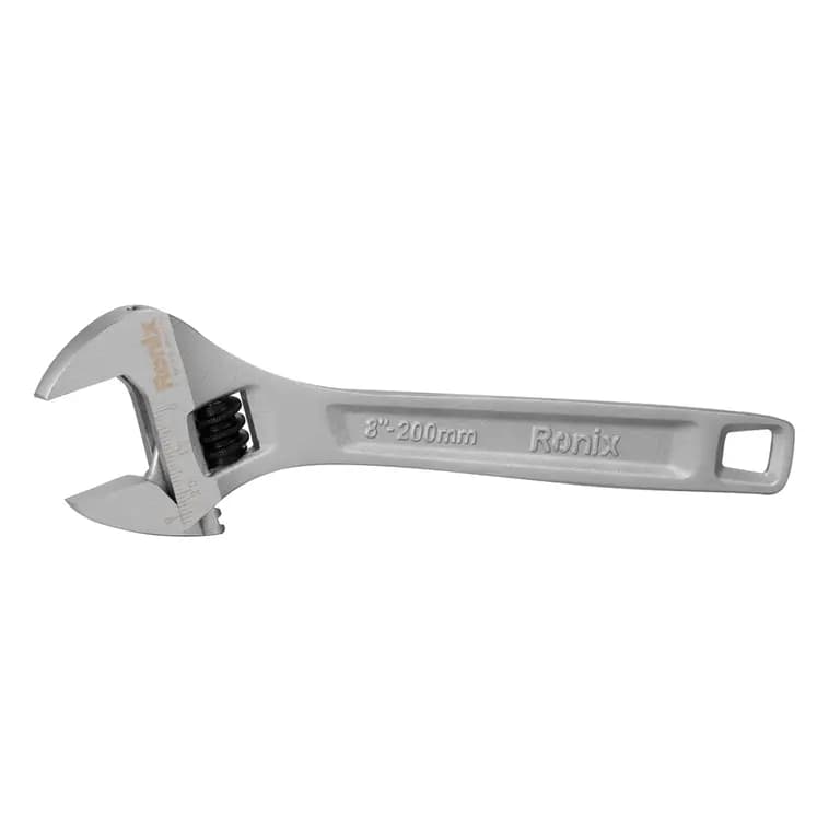 آچار فرانسه 8 اینچ رونیکس مدل RH-2402 — تصویر ۵
