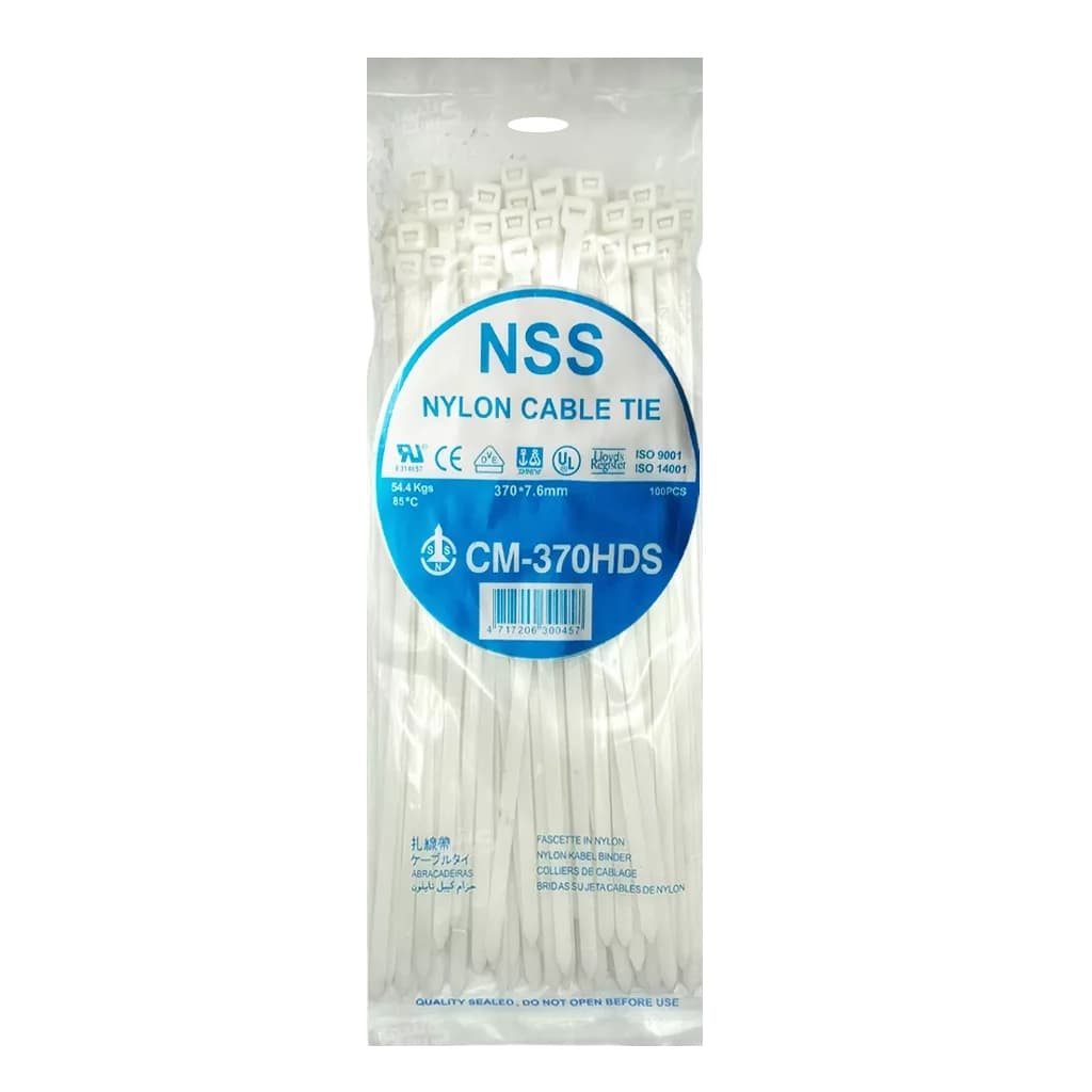 بست کمربندی پلاستیکی ان اس اس 37سانتیمتر عرض 7.6میلیمتر (NSS) — تصویر ۸