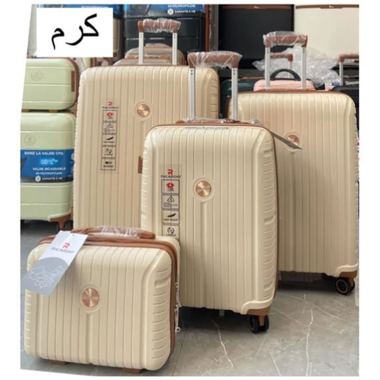 چمدان مسافرتی چهار تکه Ricardo مدل 015 — تصویر ۲