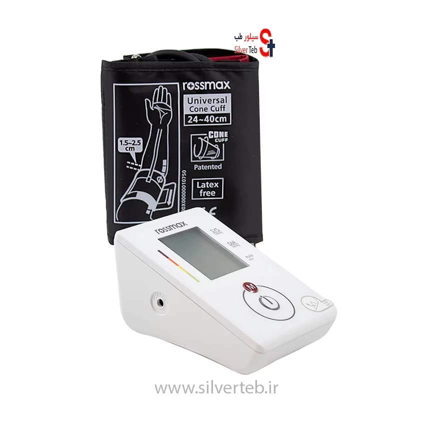 فشارسنج بازویی اتوماتیک رزمکس Rossmax CH155f همراه آداپتور — تصویر ۶