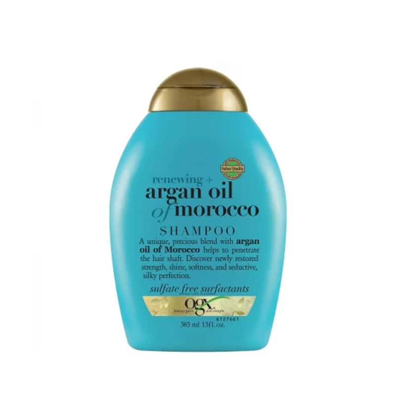 شامپو او جی ایکس OGX آرگان ترمیم کننده مدل Renewing + Argan Oil Of Morocco حجم 385 میل — تصویر ۳