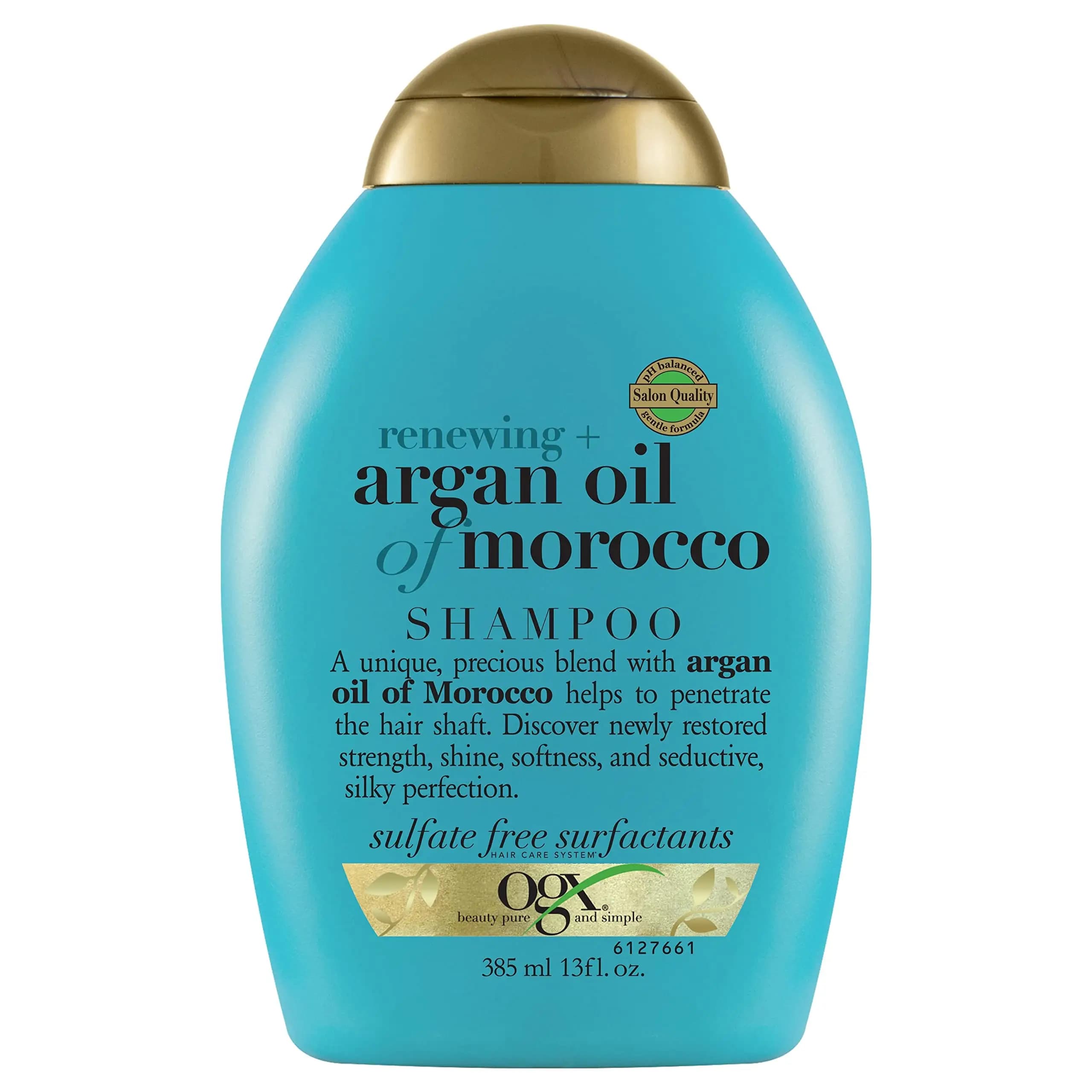 شامپو او جی ایکس OGX آرگان ترمیم کننده مدل Renewing + Argan Oil Of Morocco حجم 385 میل