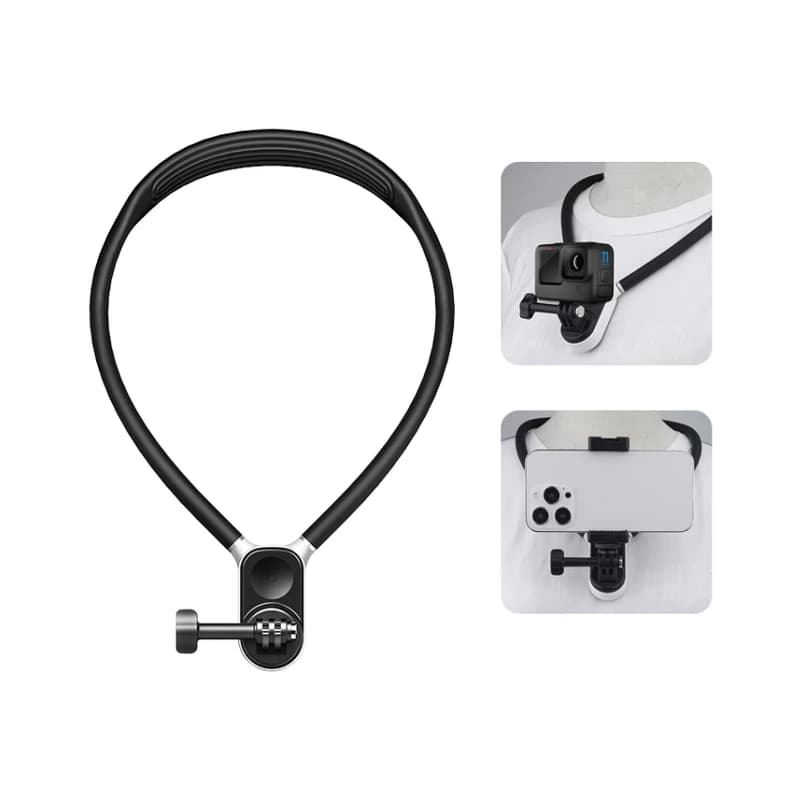 پایه نگهدارنده گردنی گوشی موبایل مدل Neck Mount Pro — تصویر ۳