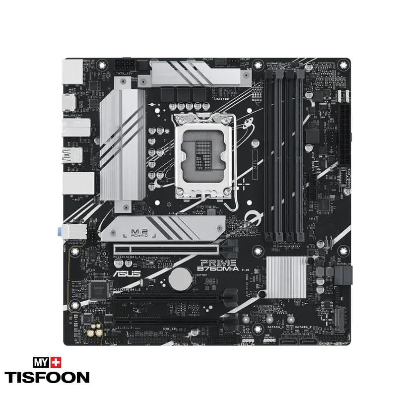 مادربرد ایسوس مدل PRIME B760M A D5 CSM — تصویر ۲