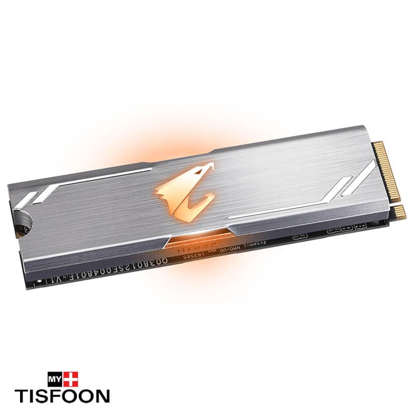 SSD گیگابایت مدل AORUS RGB M.2 NVMe ظرفیت 256 گیگابایت — تصویر ۷