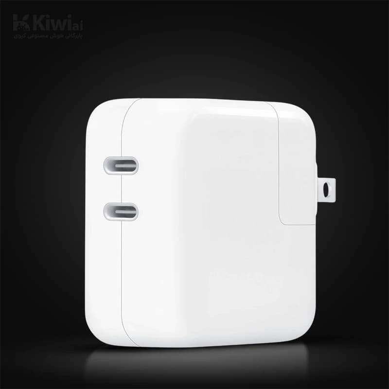 شارژر دیواری 35 وات اپل (اصل) مدل Dual USB-C Port — تصویر ۵