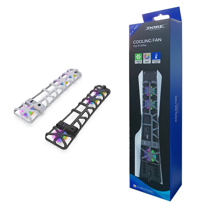 فن خنک کننده پلی استیشن Dobe Cooling Fan For PS5 Pro RGB 35153S — تصویر ۶