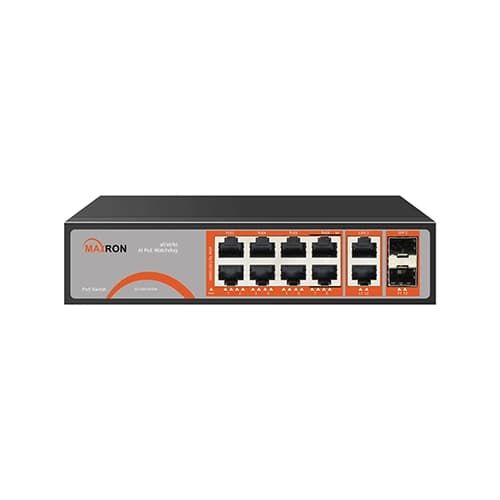 سوئیچ 8 پورت مکسرون مدل MSW-3208GP-2GL-120I/ODN — تصویر ۲