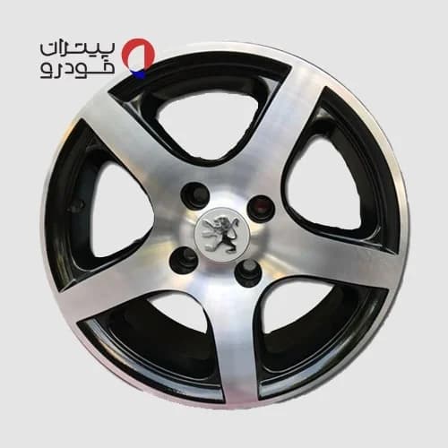 رینگ اسپرت سایز 15 کد 004 رخ مشکی (اروند)