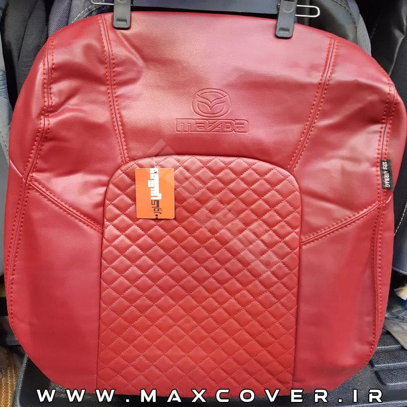 روکش صندلی مزدا 3 Mazda چرم زرشکی — تصویر ۲